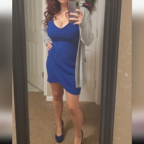 Lulus💙 Royal blue dress💙 sz Lg, EUC, PERFECT FOR SUMMER! - Picture 5 of 7